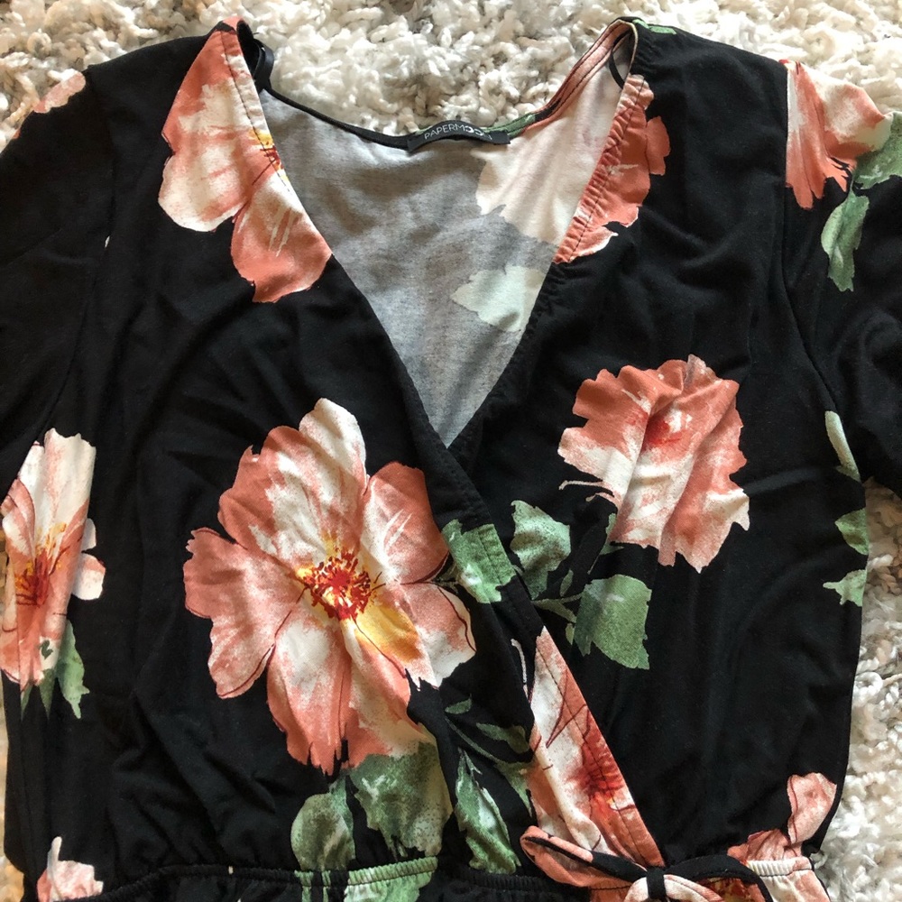 !! SALE !! Floral Maxi Dress Size M - Picture 7 of 7